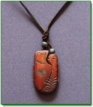 Ringing Cedars. Cedar pendant