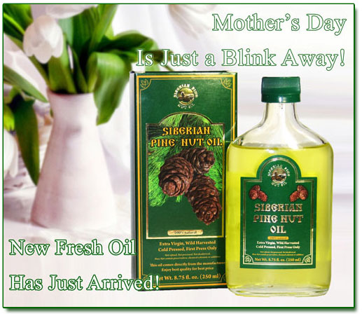 fresh extra virgin pine nut oil