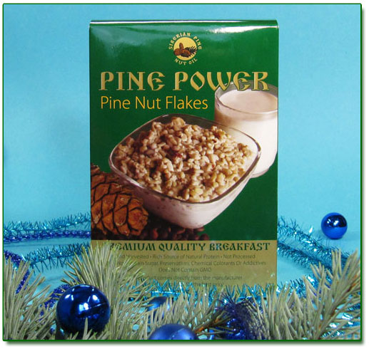 Pine Power - cedar nut flakes