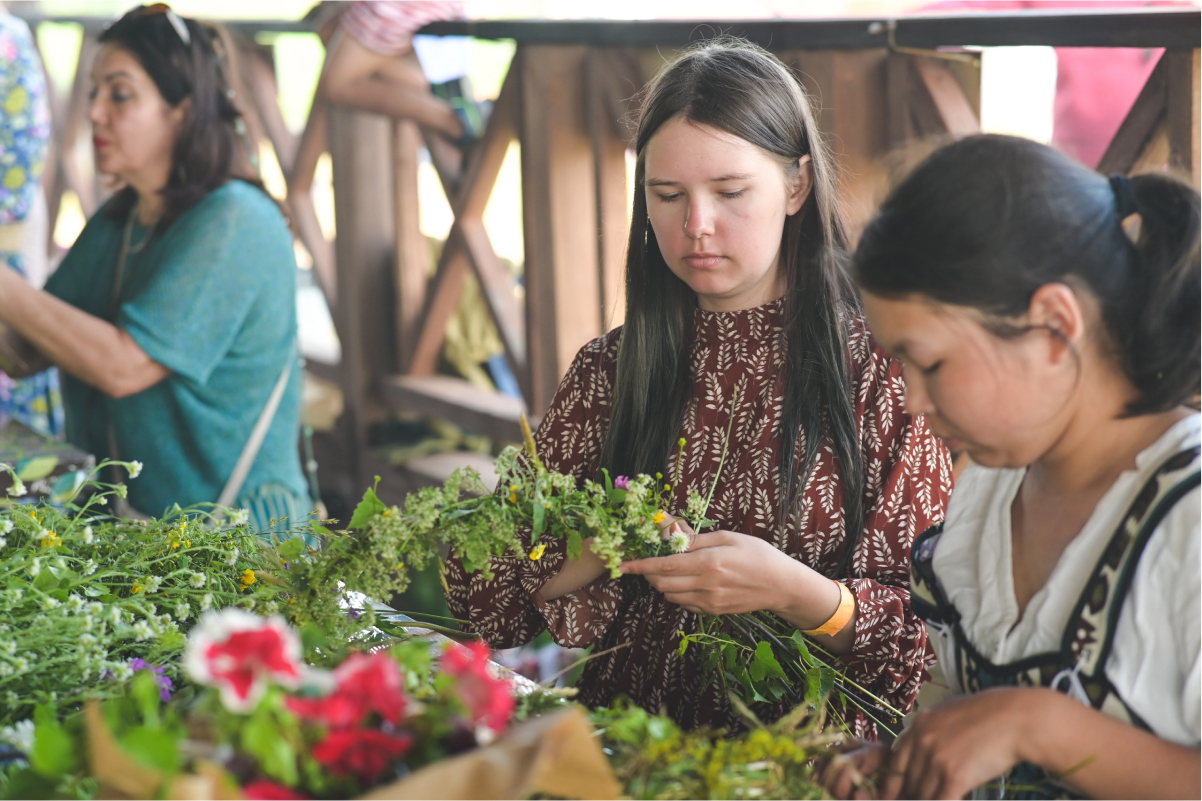 How the 'Planet of Love' festival took place the kin’s settlement Svetorusie 