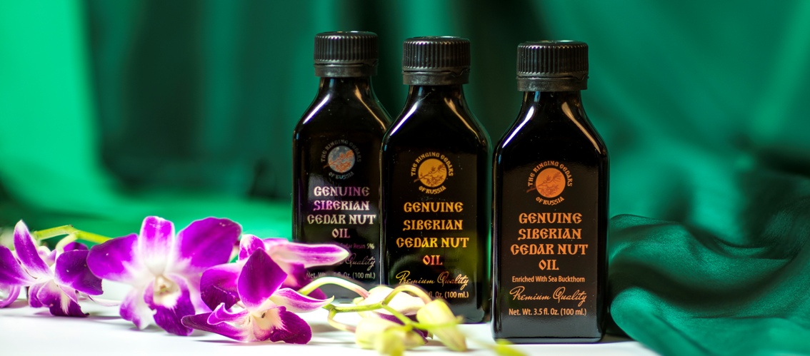 Cedar nut oil enriched with sea buckthorn – the secret to radiant skin in a dry climate