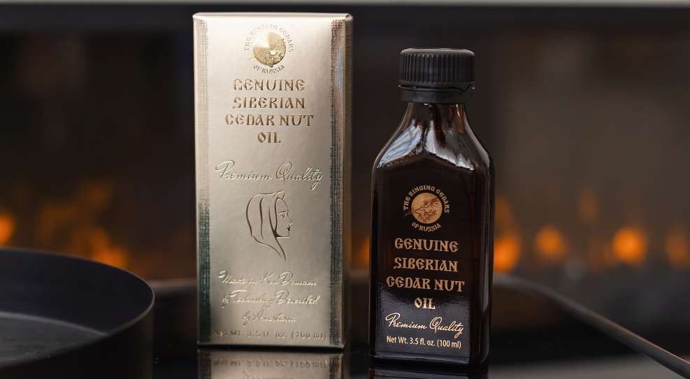 Cedar nut oil for gastric and duodenal ulcers