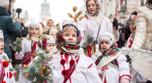 What is Kolyada and why is it celebrated in the kin's settlements?